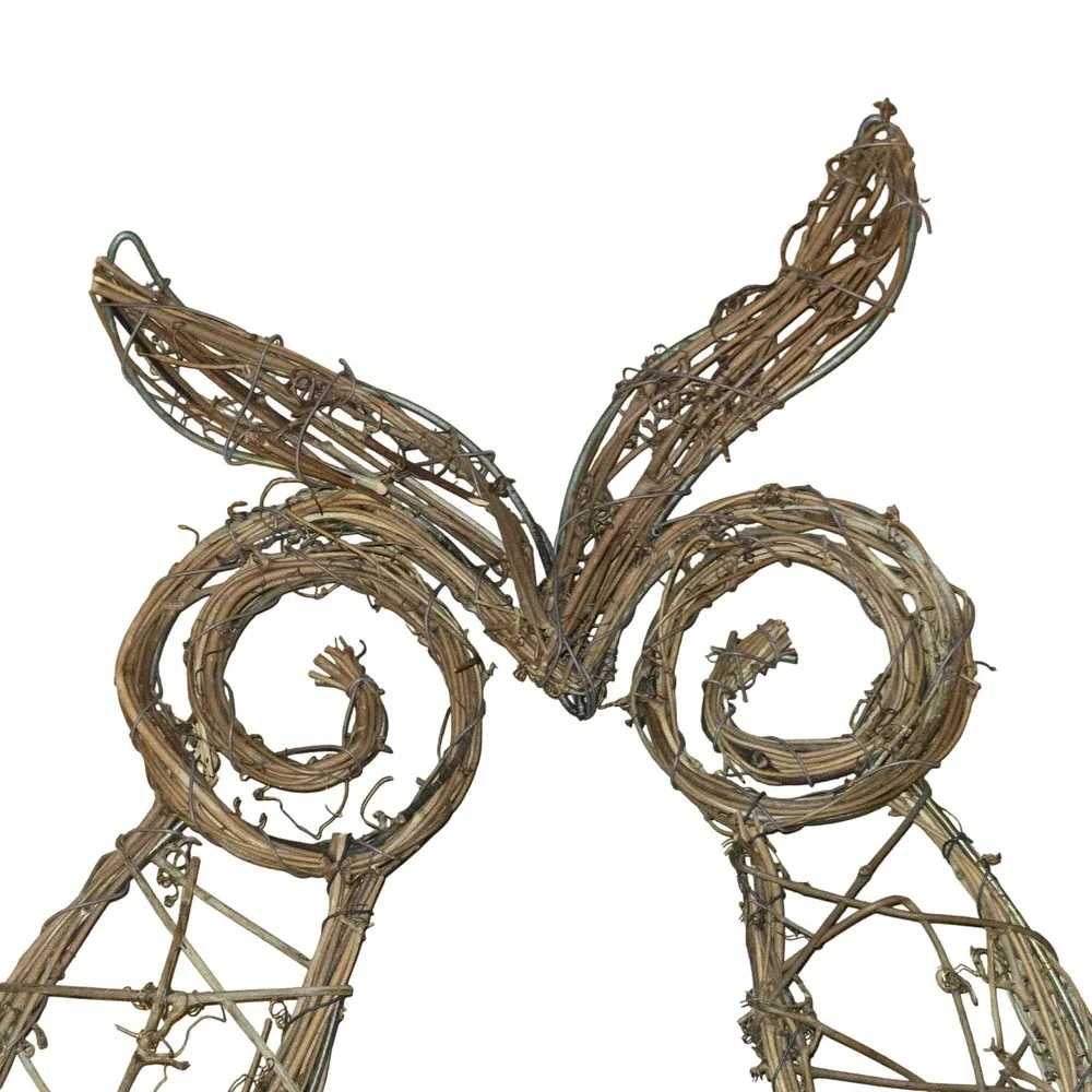 Unbranded Pair of Owl Wall Hanging Planters 16